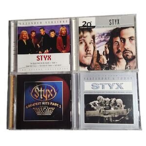 Styx The Best of, Greatest Hits, Extended Versions CD Lot Tested Pre-owned